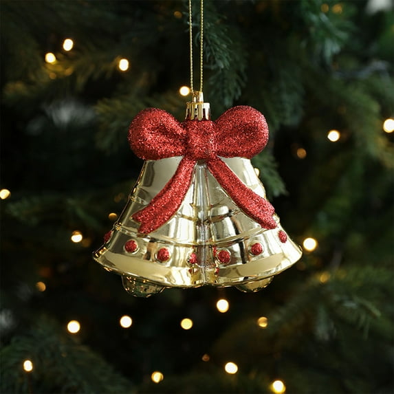 Under $5 InsCrazy Christmas Pendant Hanging Christmas Decorations, Plastic Christmas Ornaments for Indoor Christmas Tree Home Decor