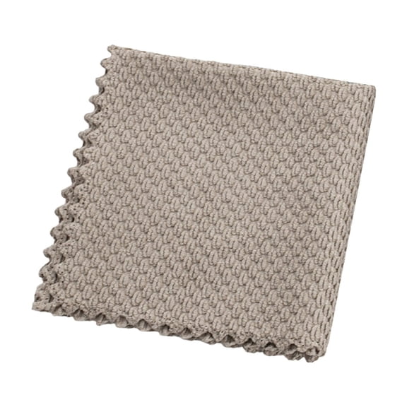 Under $5 Kitchen Towels, Microfiber Cloths, Absorbent Oil Kitchen Towels Reusable Dishcloths for Cleaning Cookware Utensils, D, by Goohae