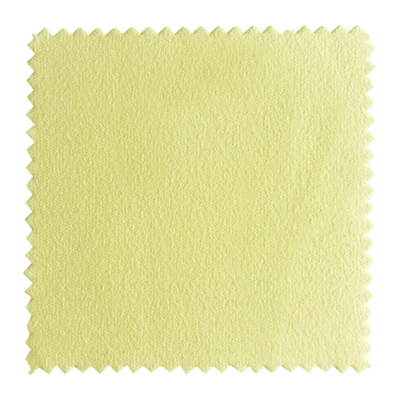 Under $5 Polishing Cloths, Jewelry Cleaning Cloth, for Silver, Gold, Brass And Copper Jewelry, Light Yellow