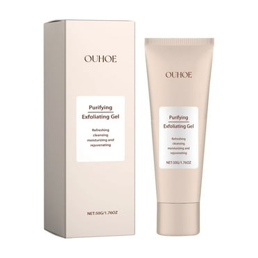 Under $5, Purifying Exfoliating Gel Blackhead Remover Face And Body Exfoliating Scrub Gel Cleansing Hydrating Facial Exfoliator 50g