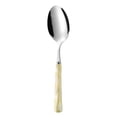 thumbnail image 1 of Under $5 Stainless Forks And Spoons, Ceramic Handle, 7 Inch Utensils for Table Serving for Home, Restaurant, Yellow 1, 1 of 8