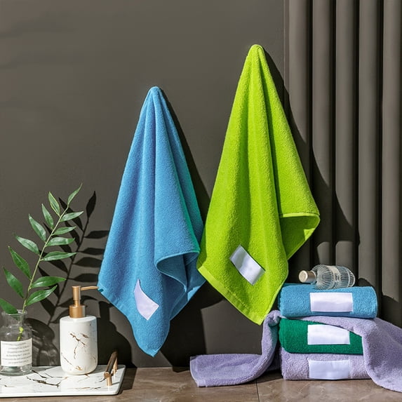 Under $5 Washcloth, Bath Towels For Bathroom Thick Soft Absorbent Towel Household Wash Face Gift Towel