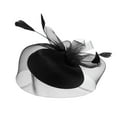 thumbnail image 1 of Under $5 Womens Nylon Socks, Fnhpitd Fascinators Hats for Women Tea Party Hats for Women Headwear for Girls And Women, Black, 1 of 3