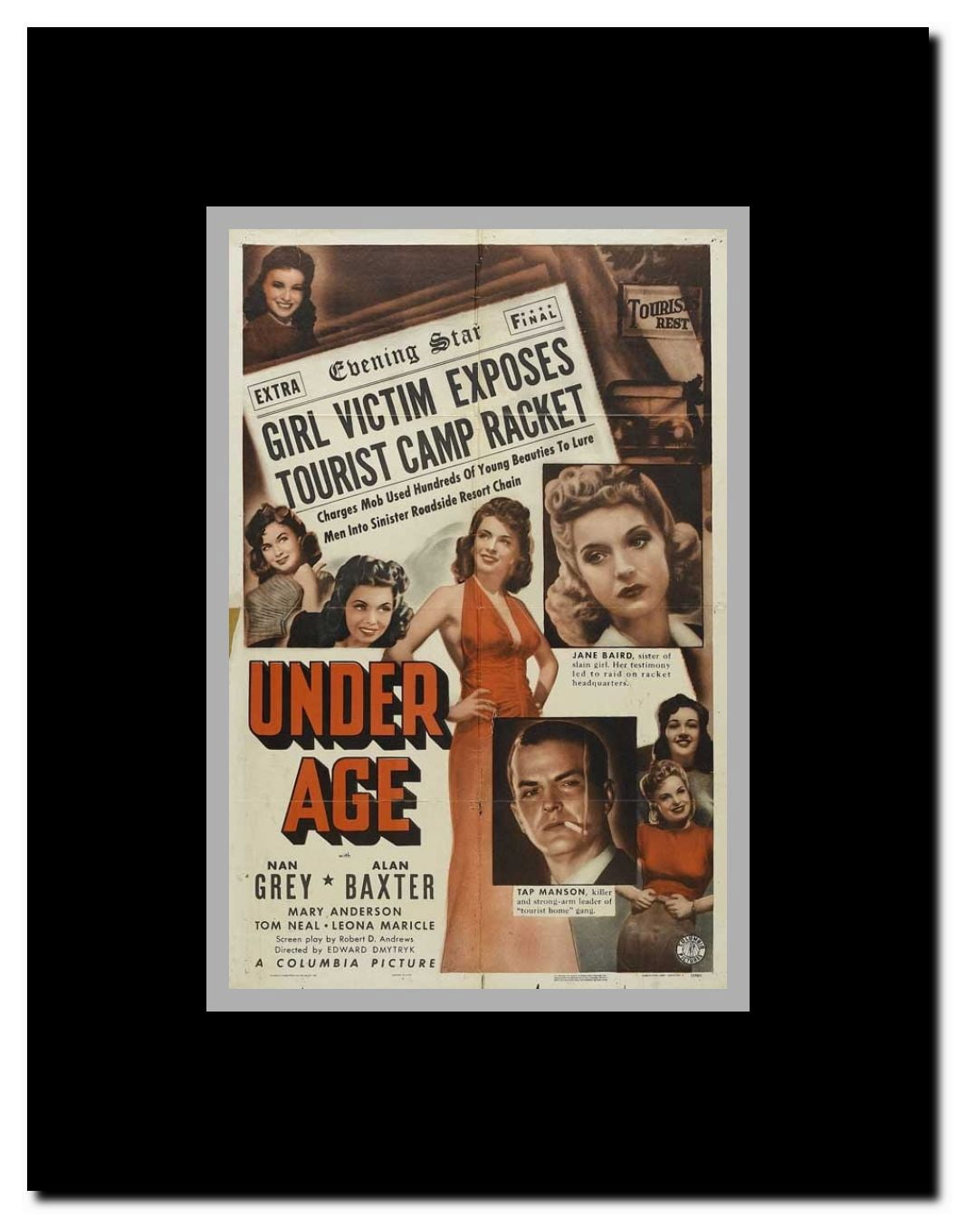 Under Age Framed Movie Poster