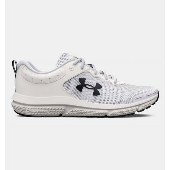 Under Armour 02617510410.5 Charged Assert 10 Mens Size 10.5 White Running Shoes