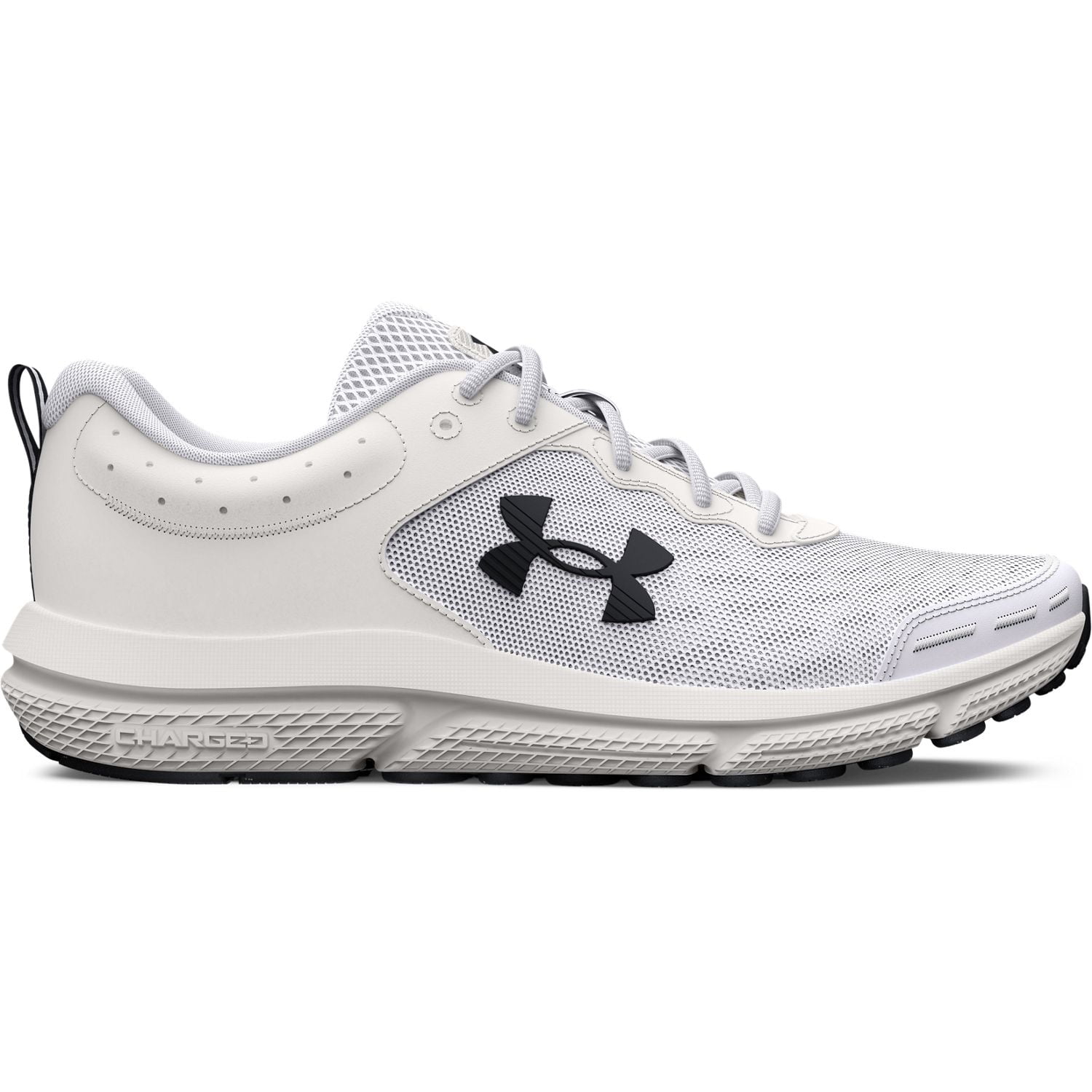 0261751048 Charged Assert 10 Mens Size 8 White Running Shoes