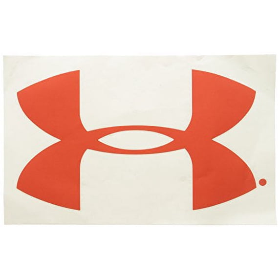 Under Armour 12 inch Vinyl Decal, UA LOGO RED