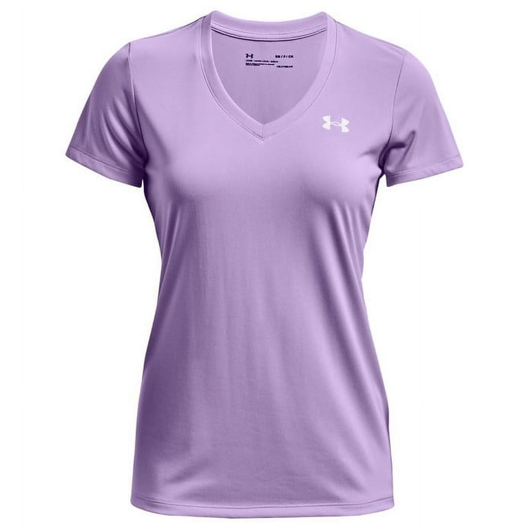 Under Armour 1255839566XL Women's Tech V-Neck Octane Size XL T