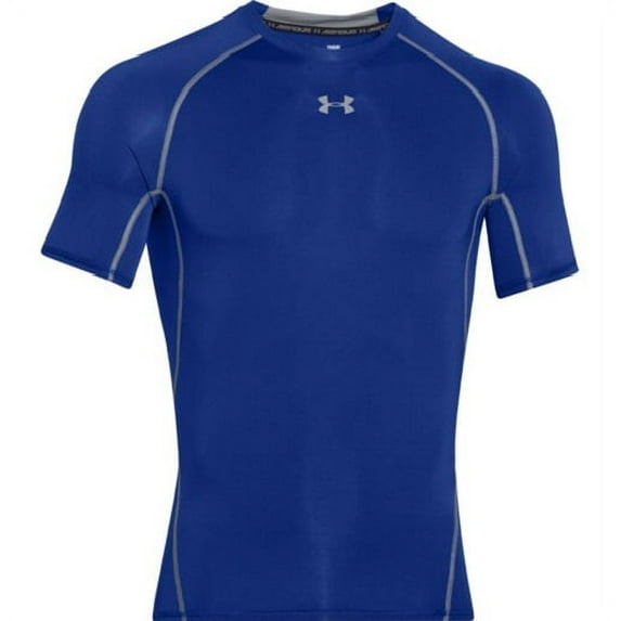 Under Armour 1257468 Men's Royal HeatGear S/S Compression Shirt - Size Medium