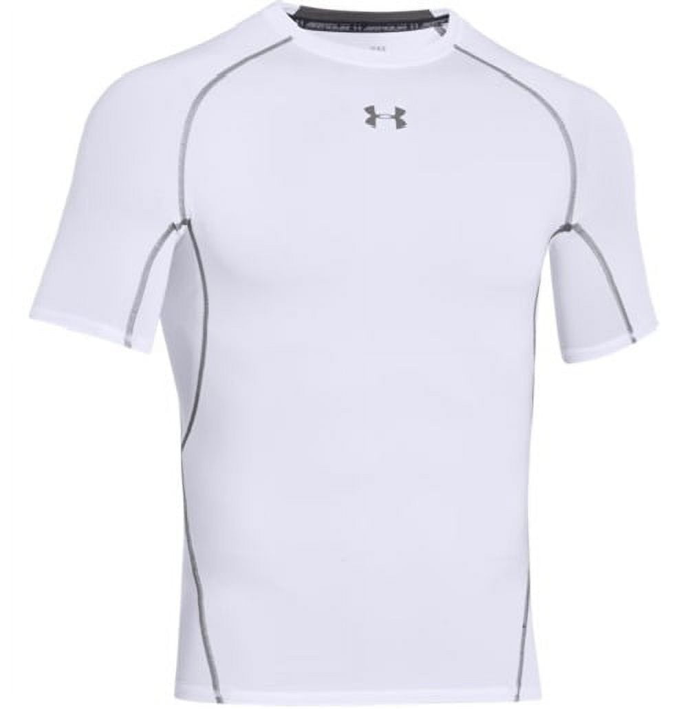 Under Armour Heatgear Armour Compression Short White 1257470-100 - Free  Shipping at LASC