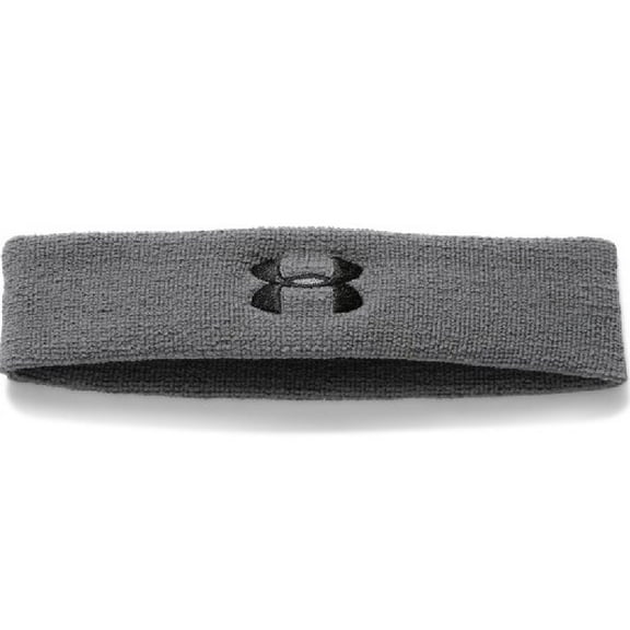 Under Armour 1276990040OSFA Graphite & Black OSFA Performance Headband