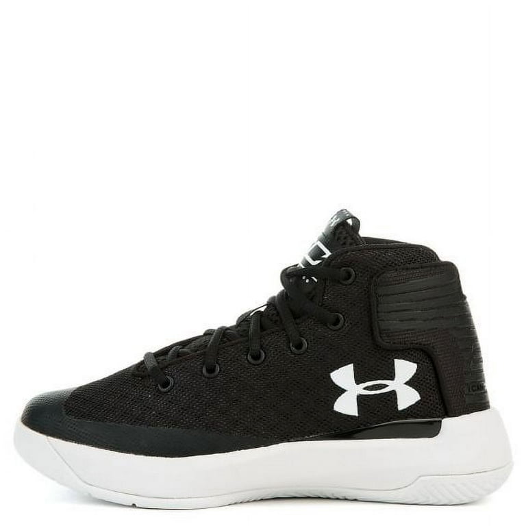 Under Armour 1295999 001 Kids Curry 3Zero Sneaker Black White 2.5 Little Kid M Walmart