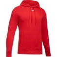 thumbnail image 1 of Under Armour 13001236004X Hustle Fleece Hoodie Red Men's 4XL, 1 of 7