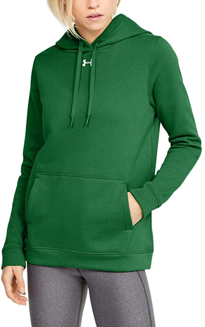 Under Armour Women's Hustle Hoodie KELLY GREEN | WHITE LG - Walmart.com