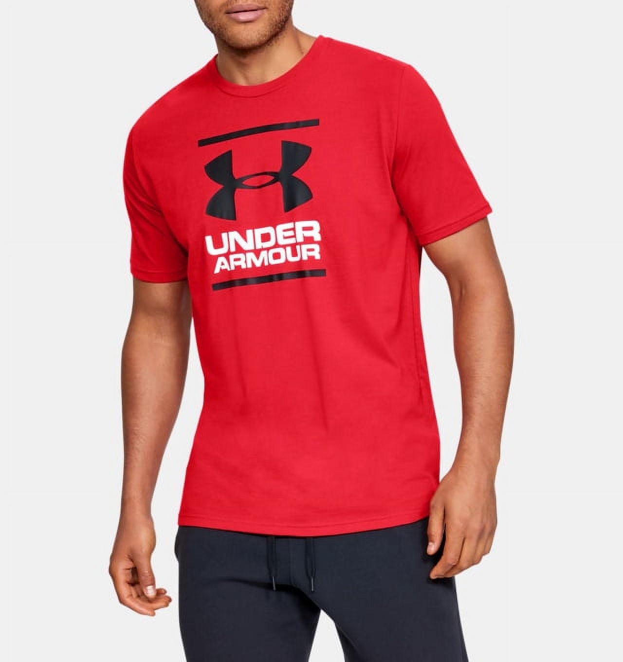 Under Armour UA GL Foundation Maglia Maniche Corte Uomo, Steel Light  Heather/Versa Blue - Bike Sport Adventure