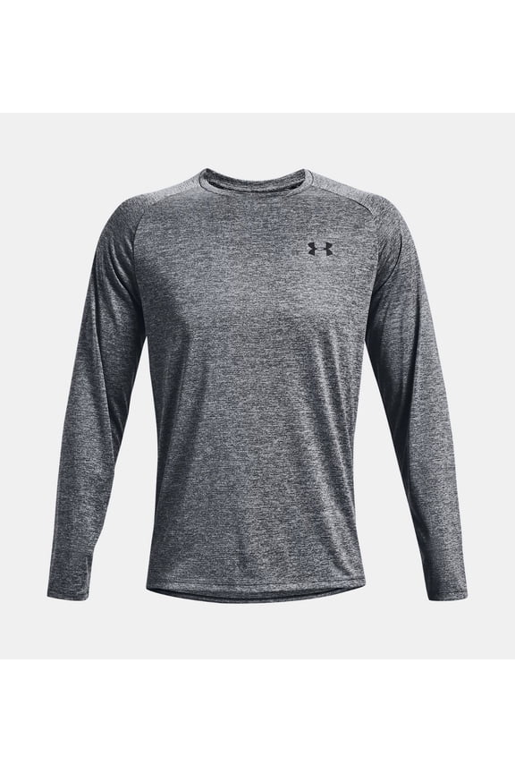 1328496012SM Tech Mens Size Small Gray Long-Sleeve Shirt