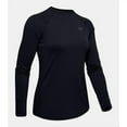 thumbnail image 1 of Under Armour 13433210012X Base 2.0 Womens 2XL Black Baselayer Crew L/S Shirt, 1 of 6