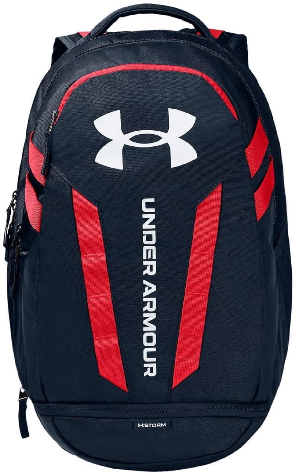 UA Hustle 5.0 Backpack 29, Navy/red - backpack - UNDER ARMOUR