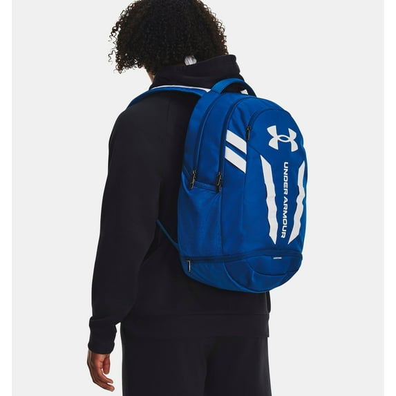 Under Armour 1361176426OSFA Hustle 5.0 Varsity Blue Sports Backpack
