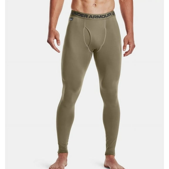 Under Armour 1365390499MD Tac ColdGear Federal Tan Size MD Mens Legging Base