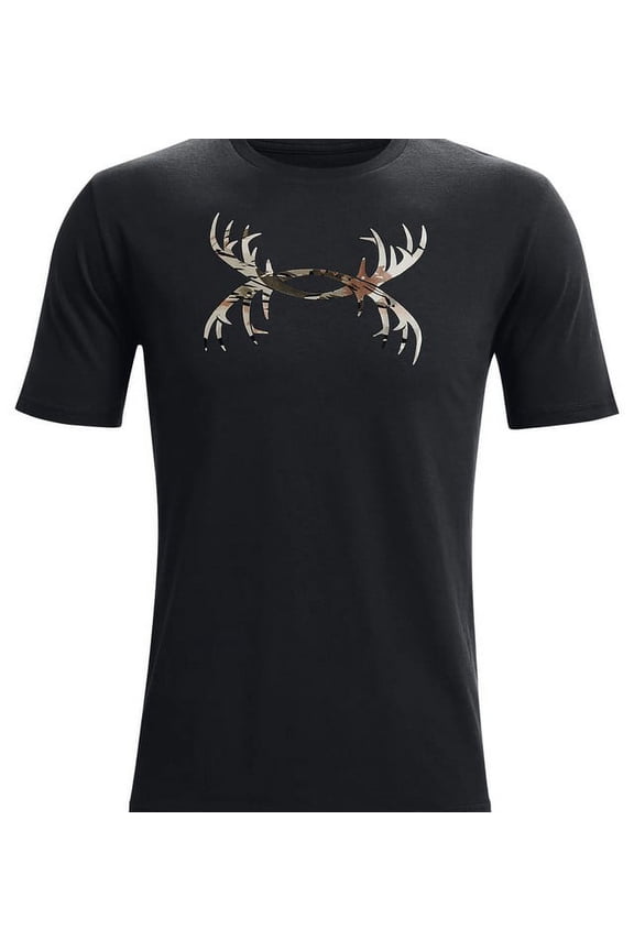 1366017001XL Antler Logo Black Size XL Mens T-Shirt