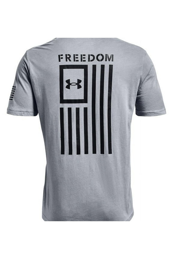 13708100353X New Freedom Flag Steel Size 3XL Mens T-Shirt