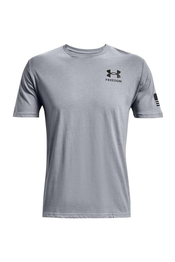 1370810035LG New Freedom Flag Steel Size LG Mens T-Shirt