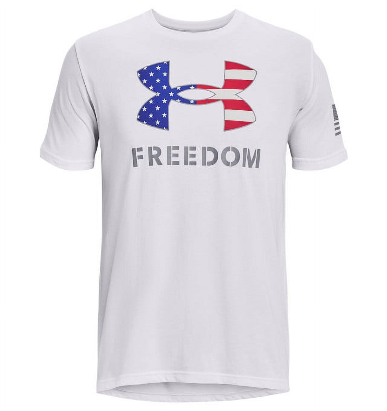 Under Armour 13708111012X Freedom Mens Size XXL White
