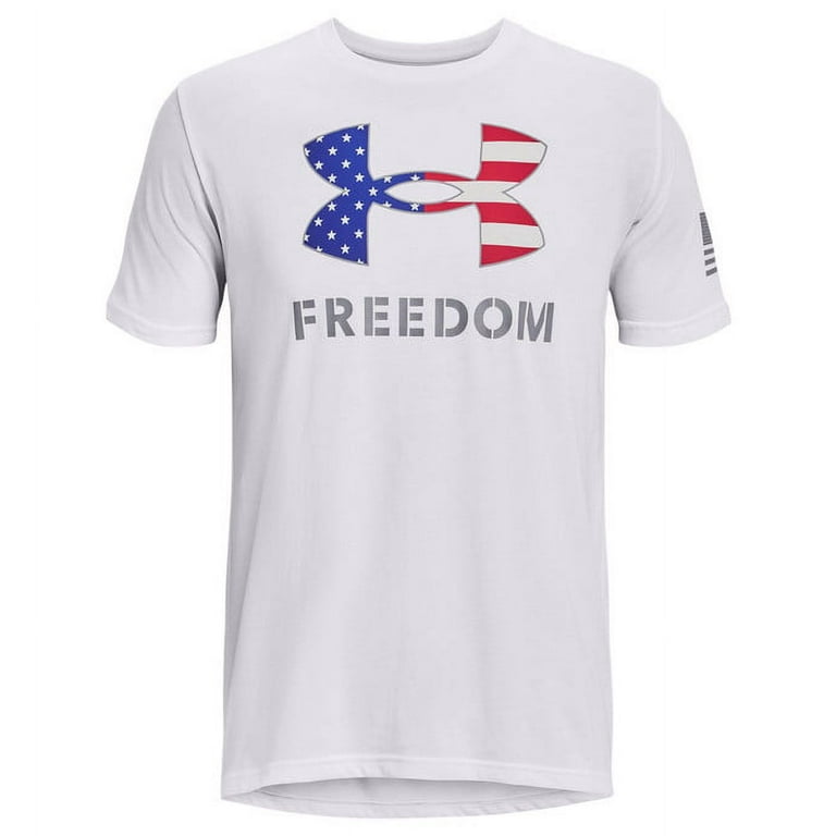 T♡ Under Armour Mens UA Freedom Flag Short Sleeve T-Shirt – ShopCGX