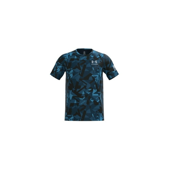 Under Armour 1373893-408-XXL UA Freedom 2X Academy Steel AMP T-Shirt