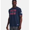 Under Armour 1377066408SM Freedom United States Mens Size Small Navy T