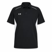 Under Armour Men's Title Polo Shirt, Black/White, Size 2XL