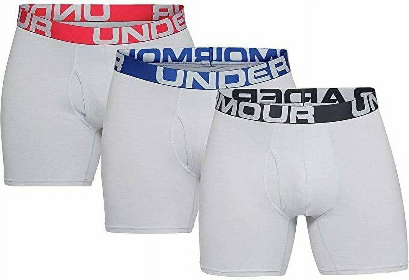 Under Armour Charged Cotton 6-Inch 3-Pack Boxers 2024, Buy Under Armour  Online