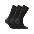 Under Armour 3 Pack Performance Tech Socks, Black