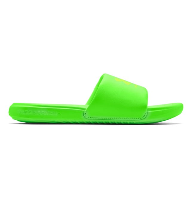 Under Armour 30237613008 Ansa Hyper Green Size 8 Mens Fixed Slides