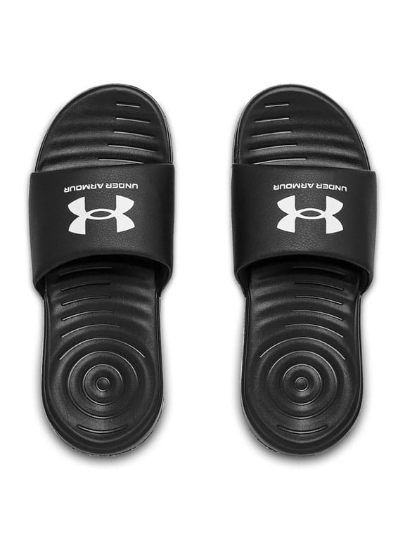 302377200412 Ansa Black/White Size 12 Womens Fixed Slides