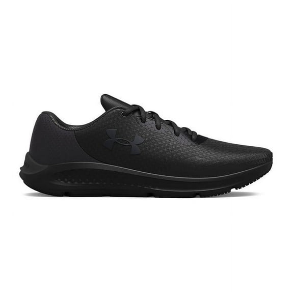 Under Armour 3024878-002-8 Charged Pursuit 3 Black/Black Sz 8 Running Shoes