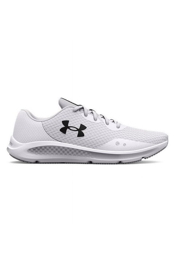 3024878-102-10.5 Charged Pursuit 3 White Size 10.5 Running Shoes