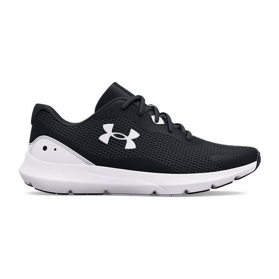 Under Armour 302488300111.5 Surge 3 Black/White Size 11.5 Running Shoes