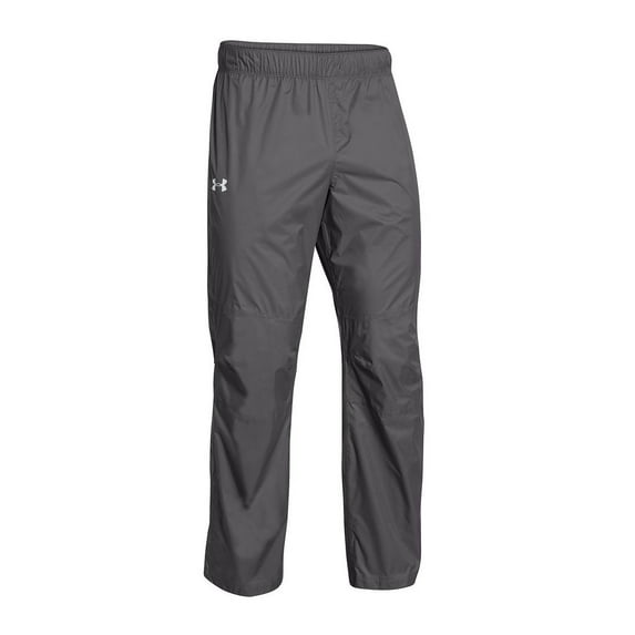 Under Armour 'Ace' Mens Flat Front Golf Rain Pants (Small, Graphite)