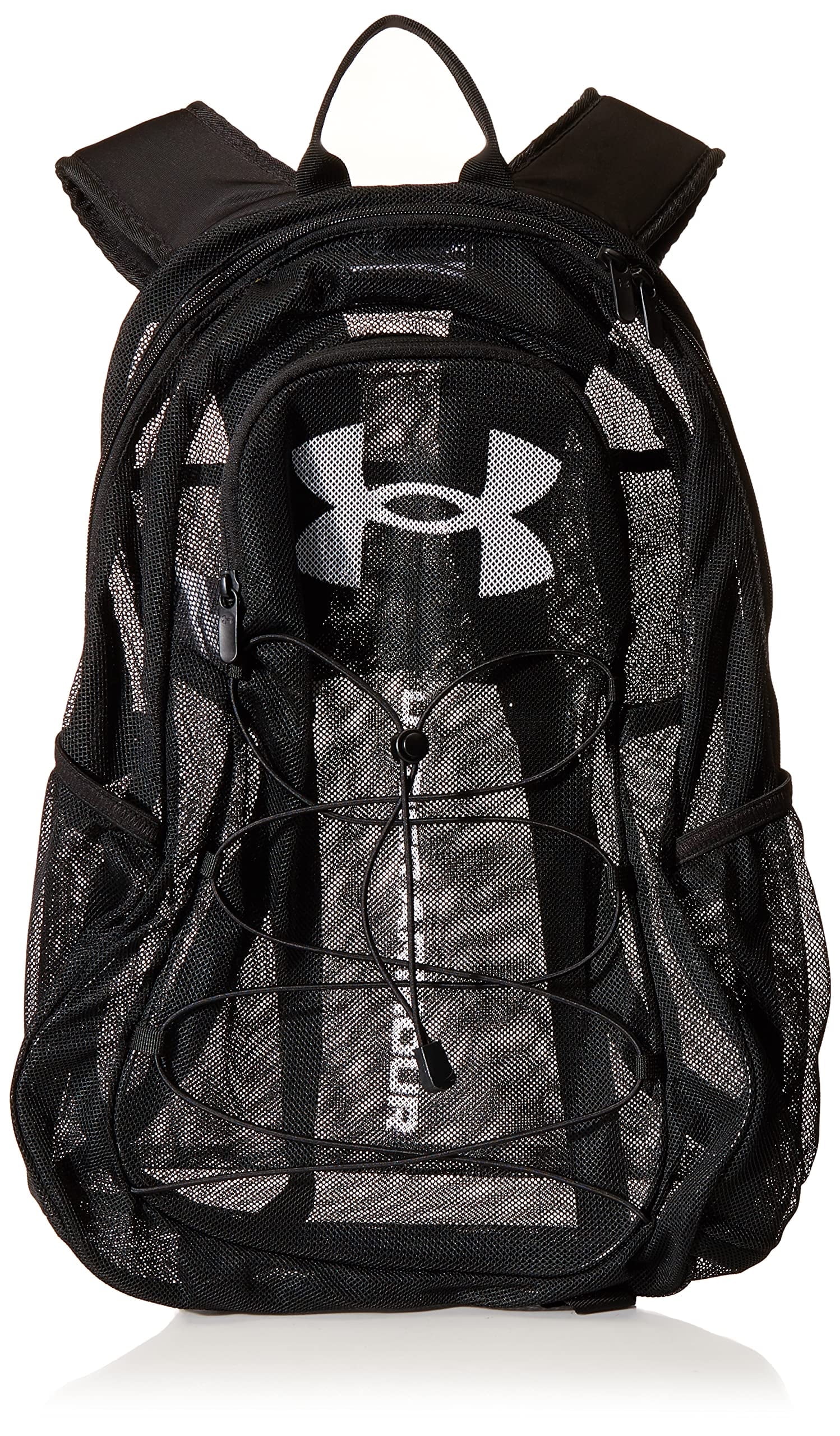 Under Armour Adult Hustle Mesh Backpack , (001) Black
