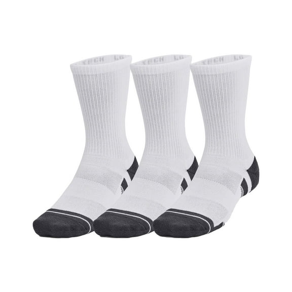 Under Armour  Adult Performance Tech Crew Socks (Pack of 3)