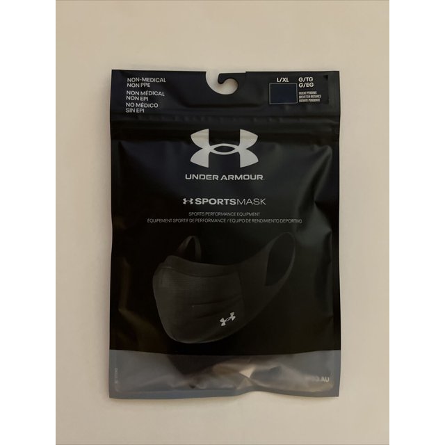 Under Armour Adult Sport Face Mask Black M/L