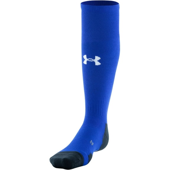Under Armour Adult Team Over-The-Calf Socks, 1-Pair, Royal/Black/White, Large