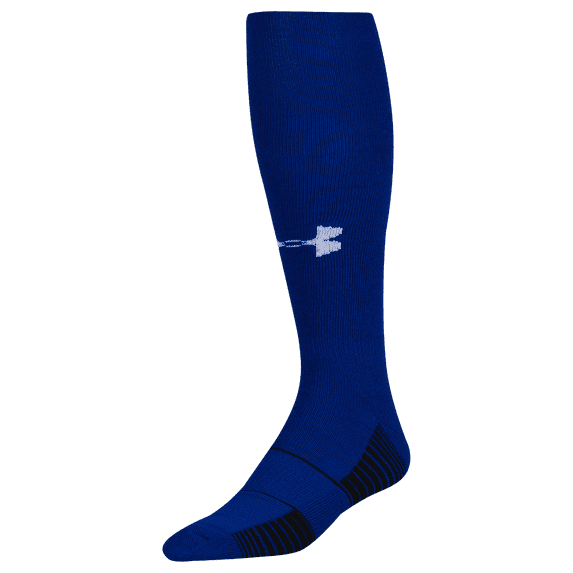 Under Armour Adult Team Over-The-Calf Socks, 1-Pair Royal/White Shoe Size: Mens 4-8, Womens 6-9