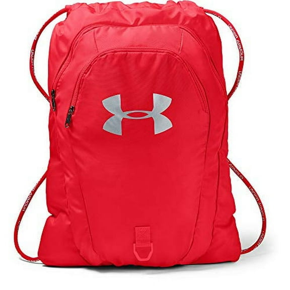 Under Armour Adult Undeniable 2.0 Sackpack Backpack Red/Silver 1342663-600