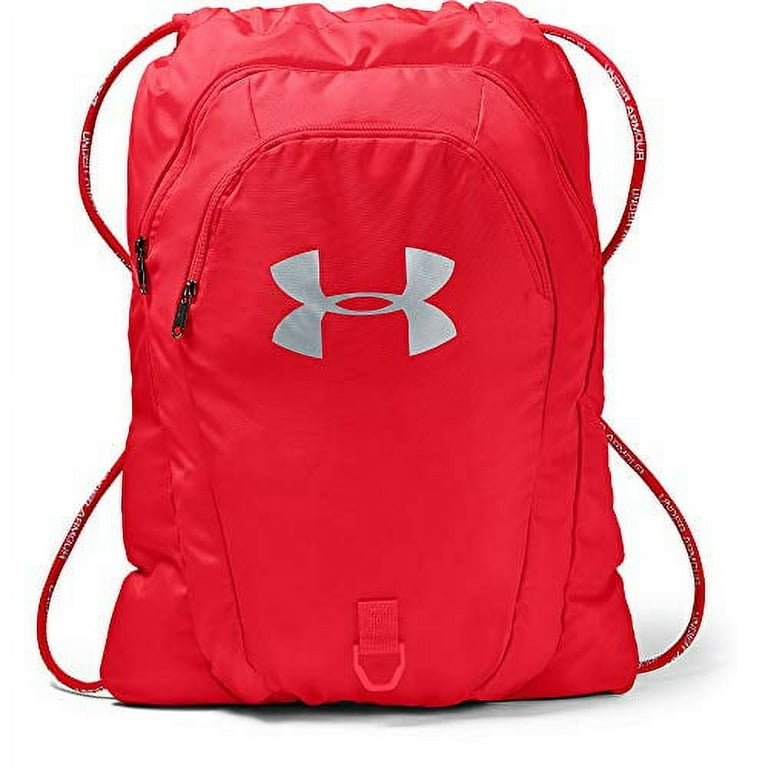 Under Armour Adult Undeniable 2.0 Sackpack Backpack Red Silver 1342663 600 Walmart