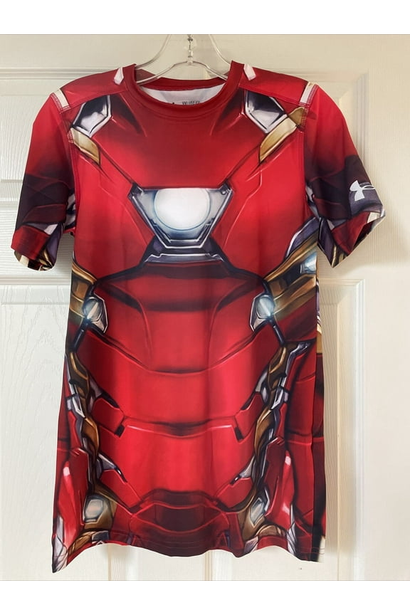 Alter Ego Iron Man Compression Shirt Youth L