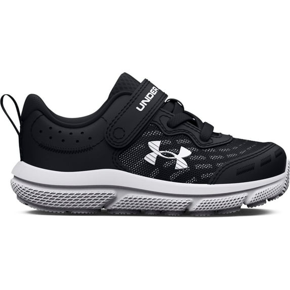 Under Armour Assert 10 AC Baby/Toddler Running Shoes Color: Black White White Size: 5 T