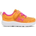 thumbnail image 1 of Under Armour Assert 10 AC Baby/Toddler Running Shoes Color: Nova Orange Pink Size: 6 T, 1 of 5